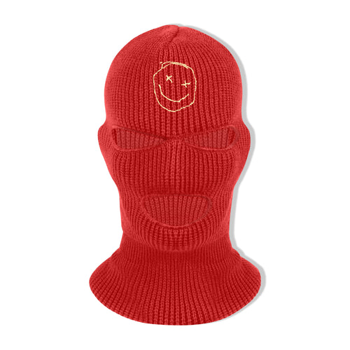 Forever Umbrella Ski Mask - Red