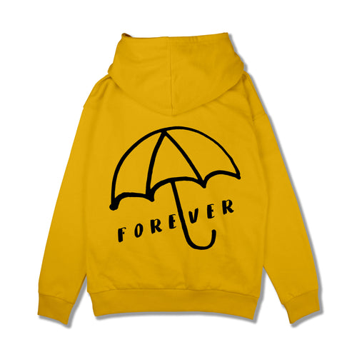 Forever Umbrella Hoodie - Yellow