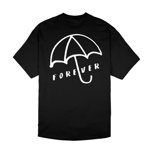 Forever Umbrella Tee - Black