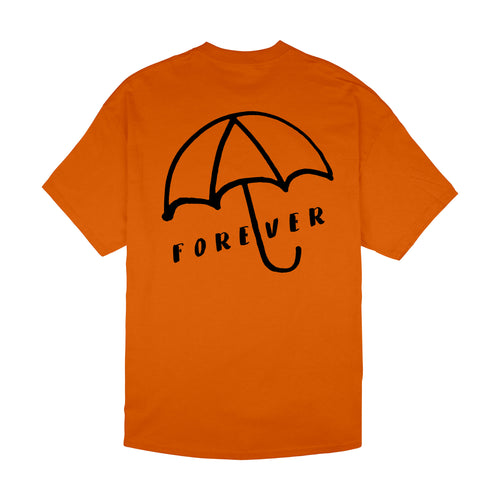 Forever Umbrella Tee - Orange